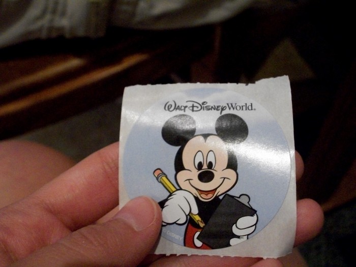 Survey Mickey Sticker