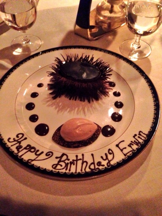 Chocolate, chocolate, and more chocolate complete this dessert. (Photo by Julia Mascardo)