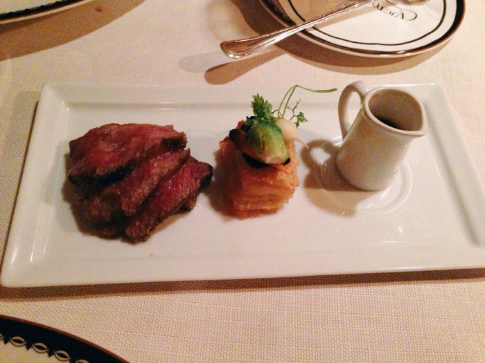 The waygu beef is by far the most luxurious food I have ever eaten. (Photo by Julia Mascardo)