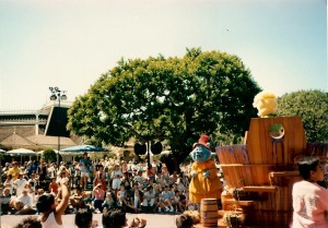 Picture from Main Street Disneyland 1989.