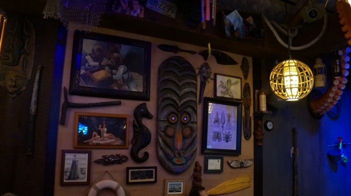 Lots of details to see inside Trader Sam's Grog Grotto