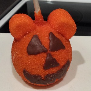 Pumpkin Mickey Apple