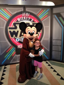 Jedi Mickey is a fan favorite in every universe. (Photo by Julia Mascardo)