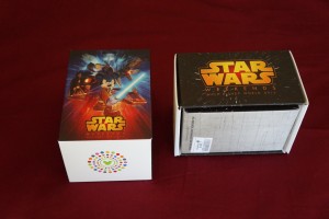 The limited-edition MagicBands come in special Star Wars Weekends packaging. (Photo by Julia Mascardo)