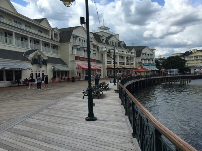 Crescent Lake hotels like the Boardwalk allow you easy access to Epcot and Disney's Hollywood Studios