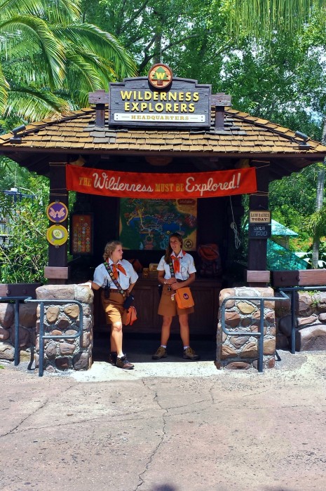 Wilderness Explorer's Recruitment Station
