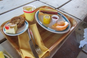 Sample plate from Castaway Cay