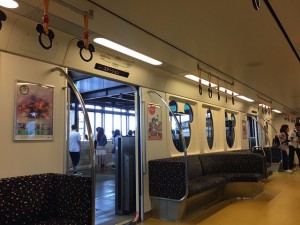 Tokyo Disney Resort's spacious, clean, and quick monorail.