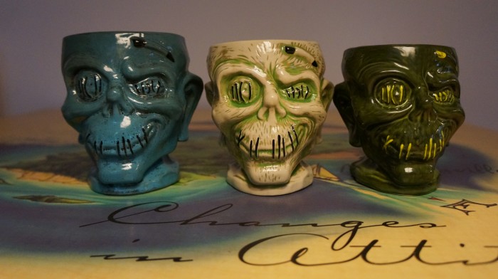 The Shrunken Zombie head is shrinking with each edition
