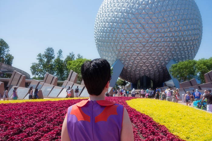 Figment Dress and Spaceship Earth