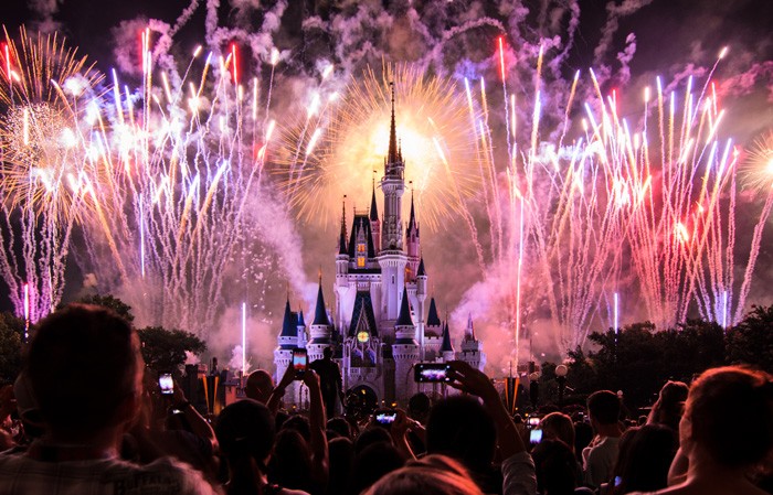 Magic Kingdom 4th of July Fireworks