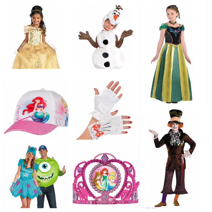 Sample Party City items. 