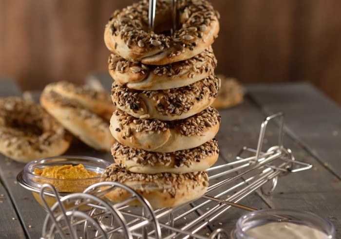 pretzels with house-made mustard and beer-cheese fondue