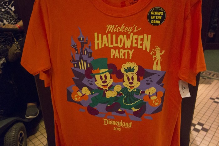 The 2015 Halloween party shirt. 