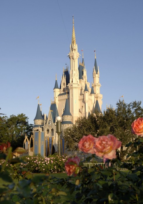 Cinderella Castle in the Spring