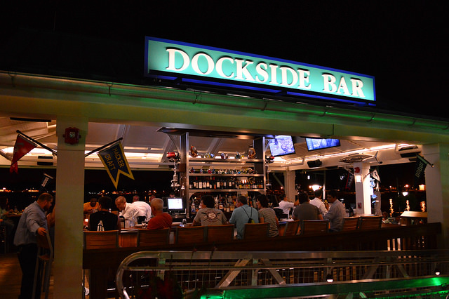 Dockside Bar at the BOATHOUSE (photo by Brandon Glover)