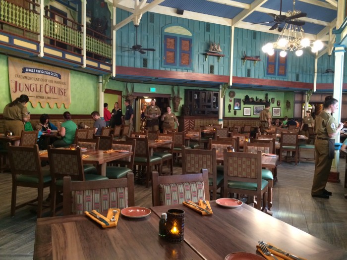 Main Dining Area of Skipper Canteen