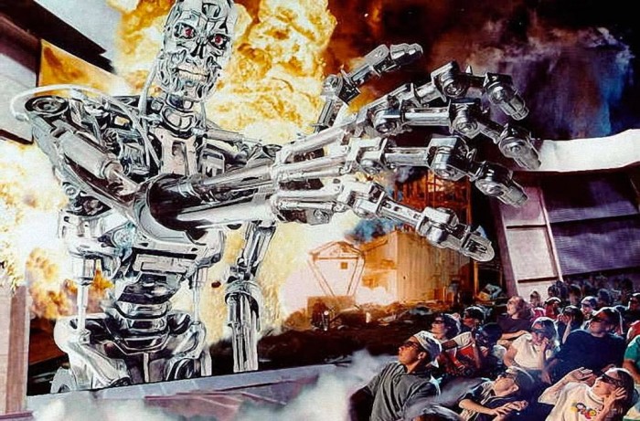 Terminator 2 3D promotional art