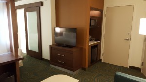 Springhill Suites - TV and Kitchenet