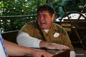 Even if your in-park cast member experience is so good that it makes you cry, you still can't offer them a tip. 
