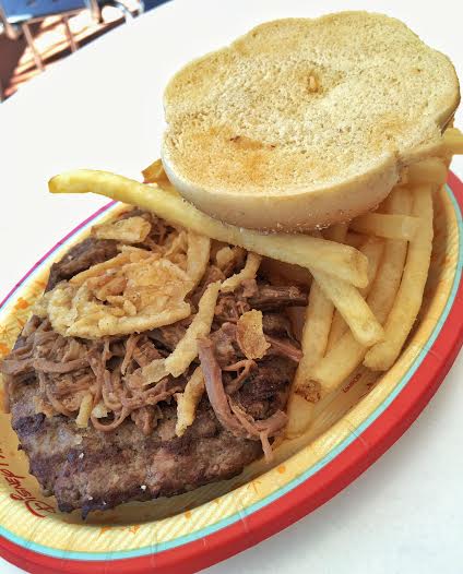 The disappointing French Dip Burger