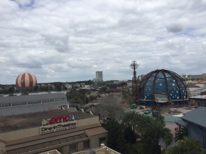 Planet Hollywood under re-construction