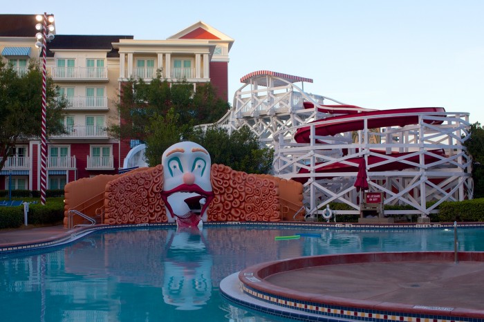 Boardwalk Inn and its infamous clown