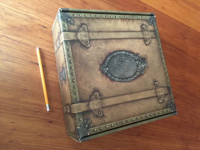 Inner box, pencil for scale. 