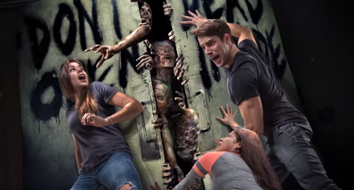 The Walking Dead Attraction concept art at Unviersal Studios Hollywood