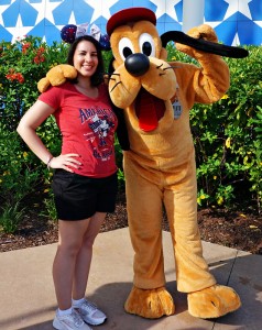Meeting Pluto at All Star Sports on July 4th