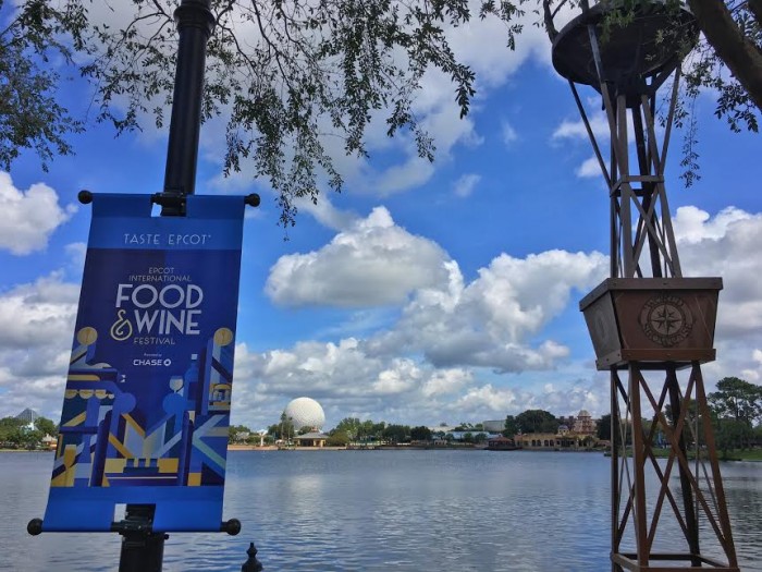 A view of Epcot during this year's festival