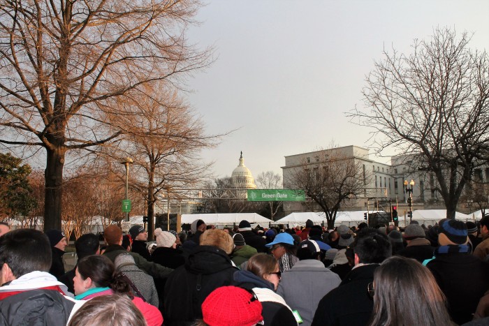 Rope drop Inaugural-Style