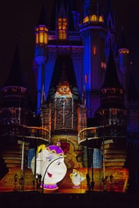 Once Upon a Time Castle Projection Show