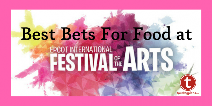 Best Bets for Food at the Epcot Festival of the Arts