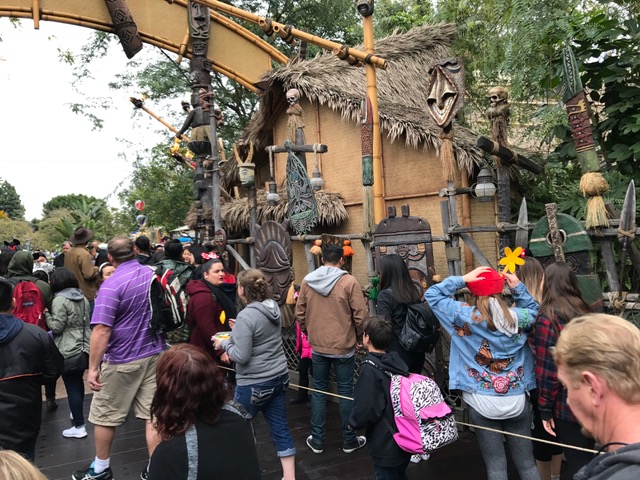 The line for Dole Whip at Disneyland can get enormous - Photo Guy Selga
