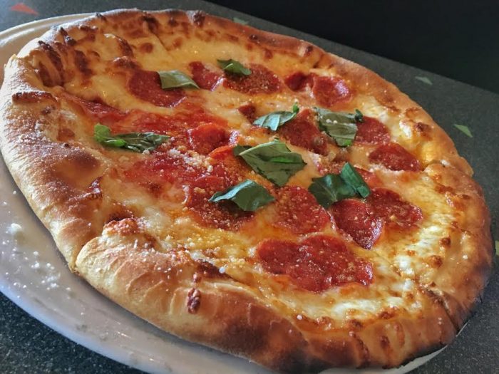 Wolfgang Puck's pepperoni pizza