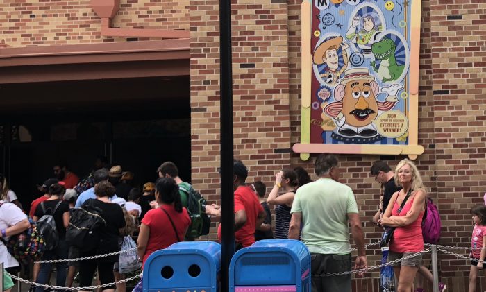 Toy Story Mania Line